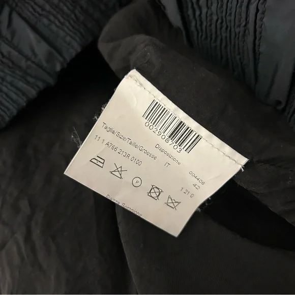 Piazza Sempione Black Midi Dress - Picture 5 of 12